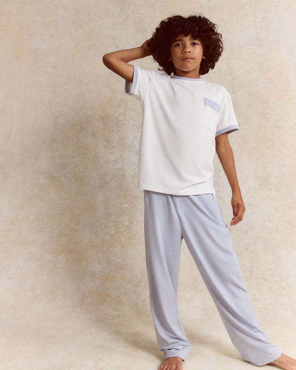 Boy's Blue contrast pants