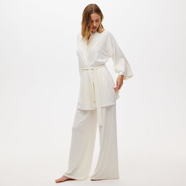 Calico Pleated PJ Trousers