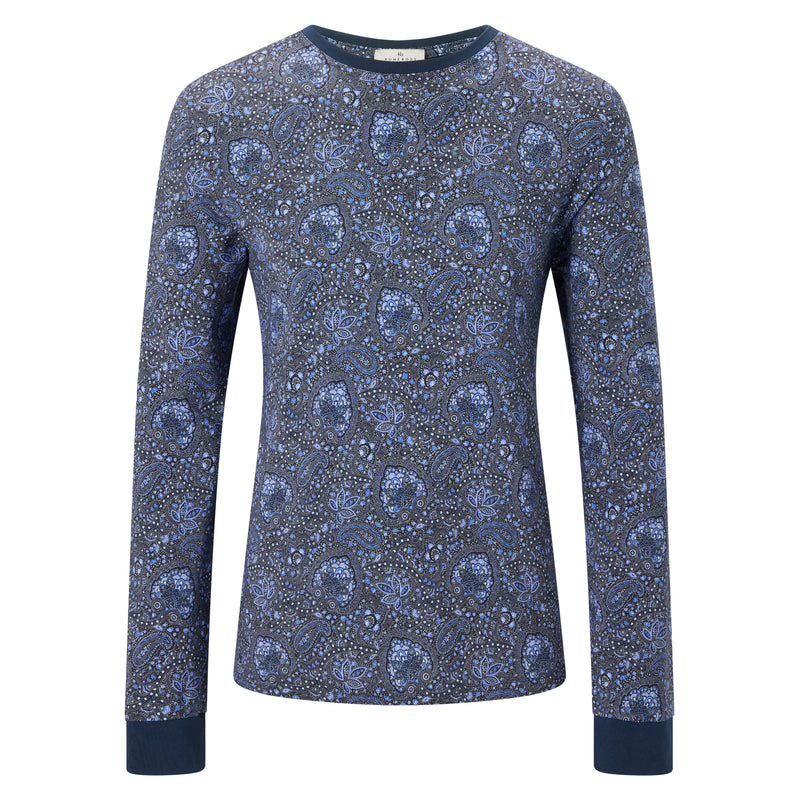 Sleepy Long Sleeved Liberty Print T-Shirt