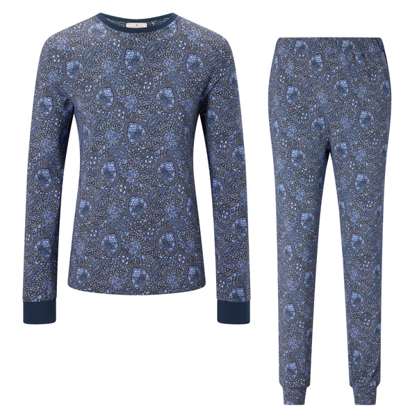 Sleepy Long Sleeved Liberty Print T-Shirt / Liberty Print Pyjama Trousers
