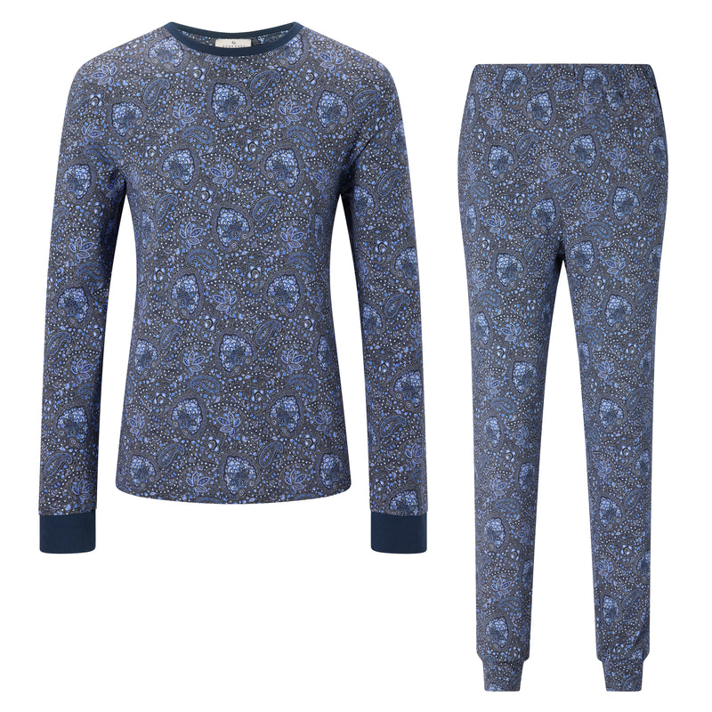 Sleepy Long Sleeved Liberty Print T-Shirt / Liberty Print Pyjama Trousers
