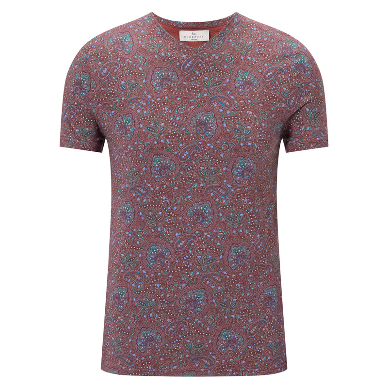 Marlow Liberty Print V-Neck T-Shirt