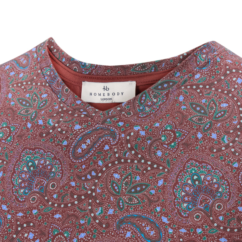 Marlow Liberty Print V-Neck T-Shirt