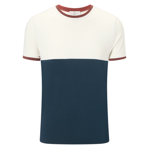 Puzzle Color Block T-Shirt