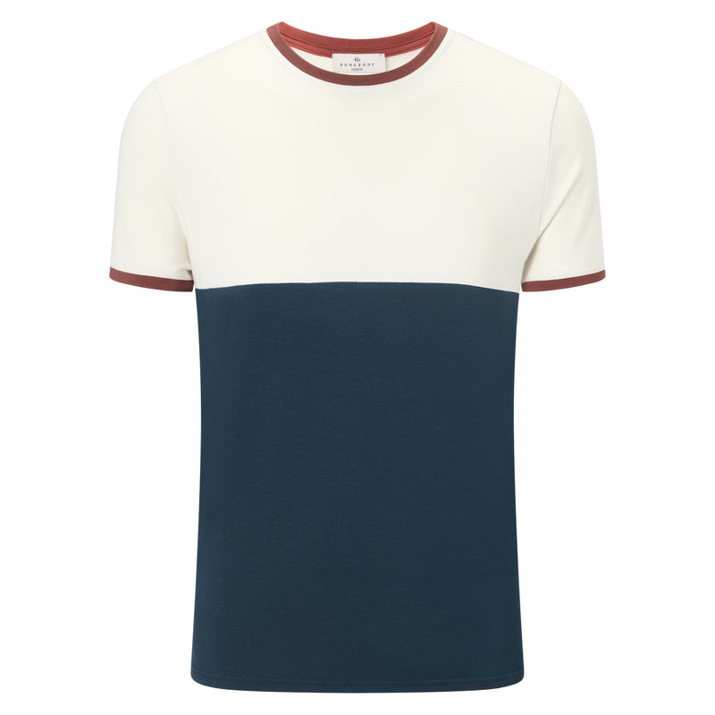 Puzzle Color Block T-Shirt