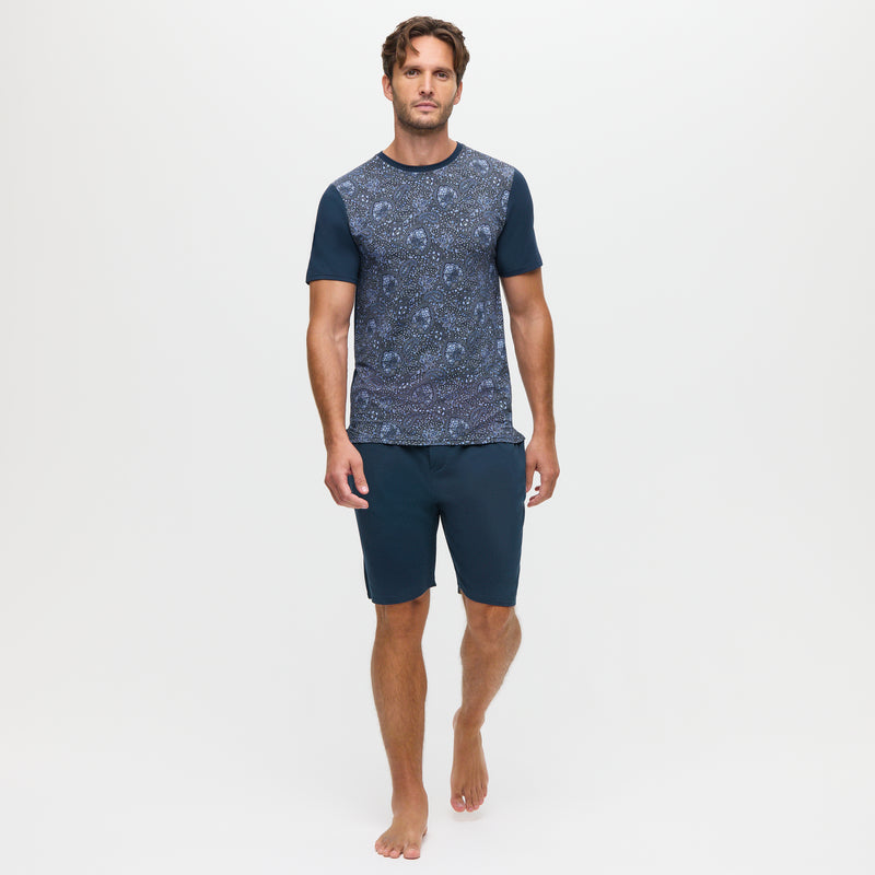 Poetry Liberty Print T-Shirt