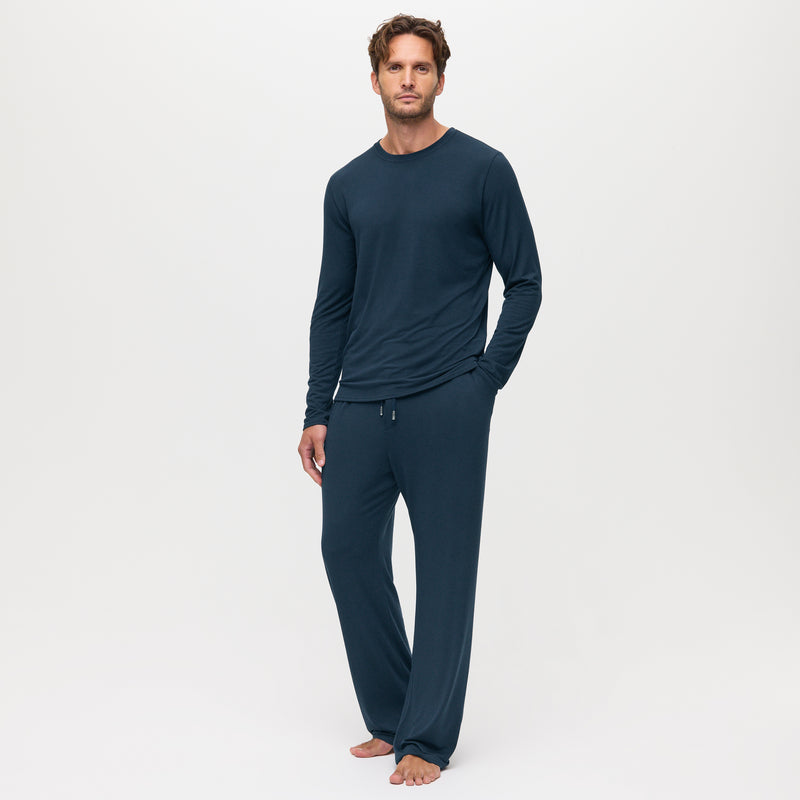 Essential Long Sleeved T-shirt/ Pyjama Sleep Set
