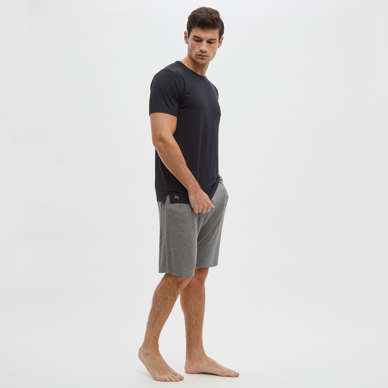 Classic Short Sleeve T-Shirt / Contrast Shorts Pyjama