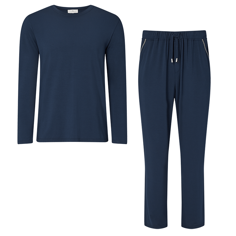 Essential Long Sleeved T-shirt/ Essential Contrast  Pyjamas